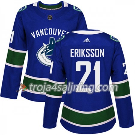 Vancouver Canucks tröja Loui Eriksson 21 Adidas 2017-2018 Blå Authentic - Dame NHL Tröjor Vancouver Canucks tröja Loui Eriksson 21 Adidas 2017-2018 Blå Authentic - Dame NHL Tröjor